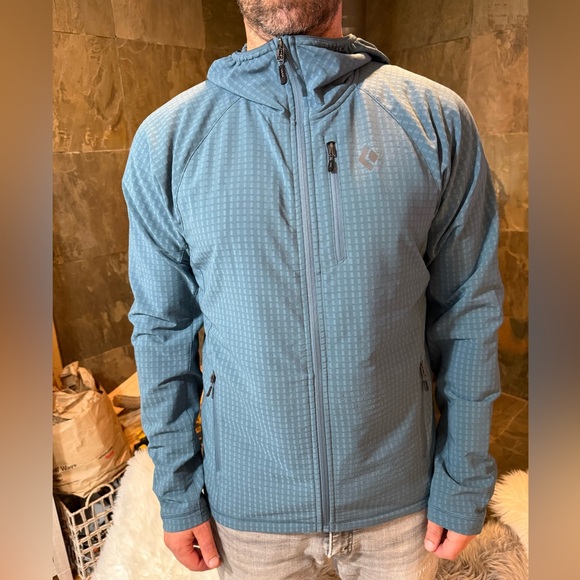 Men’s Black Diamond Coefficient Storm Hoody. Size Medium - Picture 2 of 11